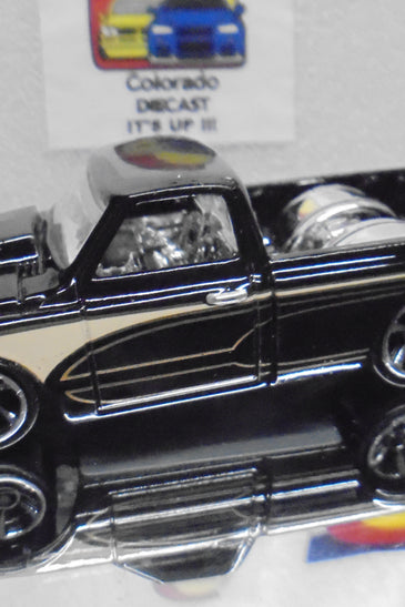 LOOSE HOT WHEELS BLACK '67 CHVEY C10 TRUCK