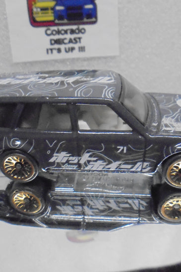 LOOSE HOT WHEELS GREY SPEED BLUR DATUSN BLUEBIRD 510 WAGON
