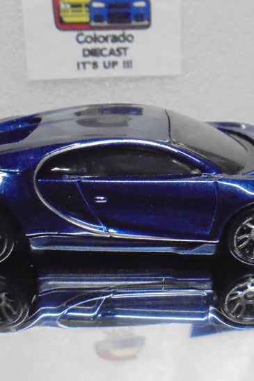 LOOSE HOT WHEELS BLUE '16 BUGATTI CHIRON