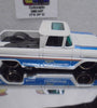 LOOSE HOT WHEELS WHITE CUSTOM 62 CHEVY TRUCK