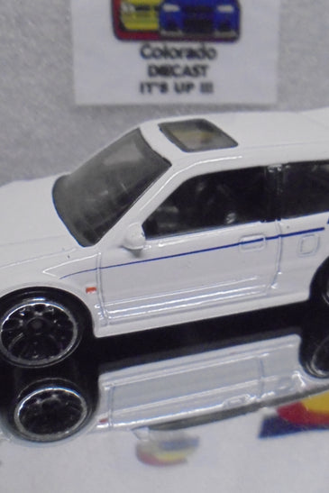 LOOSE HOT WHEELS WHITE GREDDY HONDA CIVIC EF