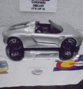 LOOSE HOT WHEELS SILVER PORSCHE 918 SPYDER