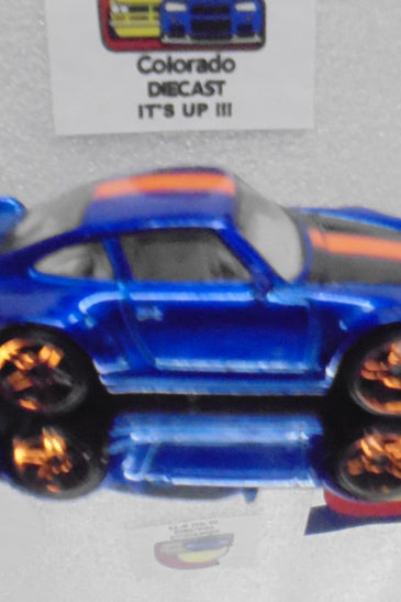 LOOSE HOT WHEELS DARK BLUE PORSCHE 993 GT2