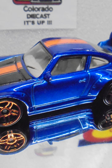 LOOSE HOT WHEELS DARK BLUE PORSCHE 993 GT2