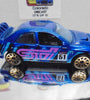 LOOSE HOT WHEELS BLUE SUBARU IMPREZA