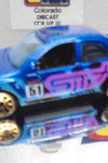 LOOSE HOT WHEELS BLUE SUBARU IMPREZA