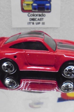 LOOSE HOT WHEELS RED PORSCHE 959