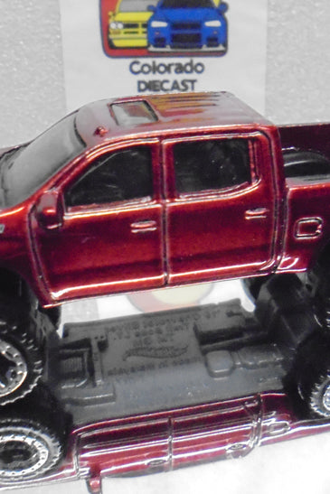 LOOSE HOT WHEELS RED '19 CHEVY SILVERADO TRAIL BOSS LT