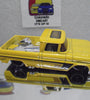 LOOSE HOT WHEELS YELLOW CUSTOM '62 CHEVY TRUCK 100 YEARS
