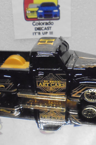LOOSE HOT WHEELS BLACK ART CARS LA TROCA LOWRIDER TRUCK