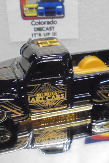 LOOSE HOT WHEELS BLACK ART CARS LA TROCA LOWRIDER TRUCK