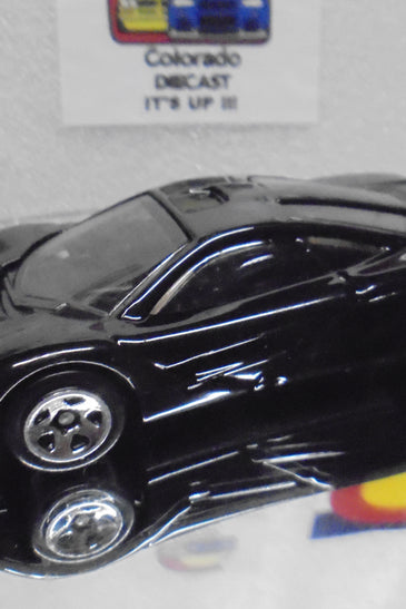 LOOSE HOT WHEELS BLACK MCLAREN F1 FACTORY FRESH RYU'S RIDES