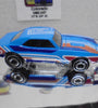 LOOSE HOT WHEELS BLUE ART CAR '67 CHEVY CAMARO