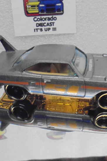 LOOSE HOT WHEELS GREY ANNIVERSARY '70 PLYMOUTH SUPERBIRD