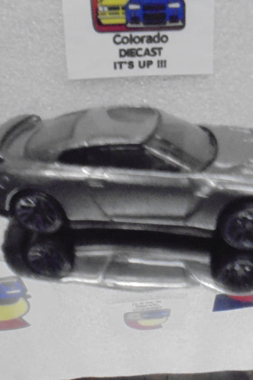 LOOSE HOT WHEELS GREY '17 NISSAN GT-R R35