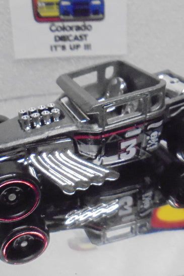 LOOSE HOT WHEELS GREY #3 BONE SHAKER