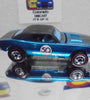 LOOSE HOT WHEELS 50TH ANNIVERSARY BLUE '67 CAMARO w/REDLINES