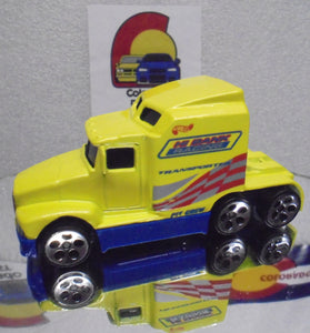 LOOSE HOT WHEELS YELLOW HI BANK RACING '76 BIG RIG