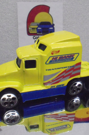 LOOSE HOT WHEELS YELLOW HI BANK RACING '76 BIG RIG