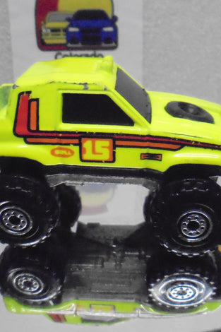 LOOSE HOT WHEELS YELLOW GULCH STEPPER w/CT WHEELS