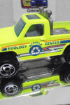 LOOSE HOT WHEELS YELLOW ECOLOGY CENTER PLOW TRUCK