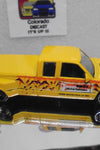 LOOSE HOT WHEELS YELLOW THORN BROS. CUSTIMZED C3500 CHEVY TRUCK