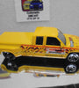 LOOSE HOT WHEELS YELLOW THORN BROS. CUSTIMZED C3500 CHEVY TRUCK
