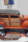 LOOSE HOT WHEELS ORANGE '37 FORD w/REAL RIDERS