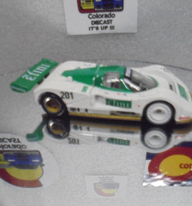 LOOSE HOT WHEELS WHITE EFINI MAZDA 787B w/REAL RIDER'S