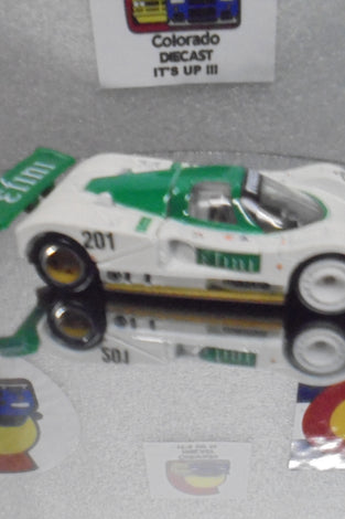 LOOSE HOT WHEELS WHITE EFINI MAZDA 787B w/REAL RIDER'S