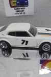 LOOSE HOT WHEELS WHITE GREDDY NISSAN LAUREL 2000SGX w/REAL RIDER'S