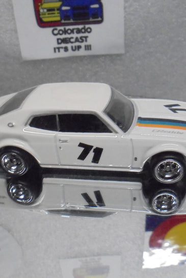 LOOSE HOT WHEELS WHITE GREDDY NISSAN LAUREL 2000SGX w/REAL RIDER'S