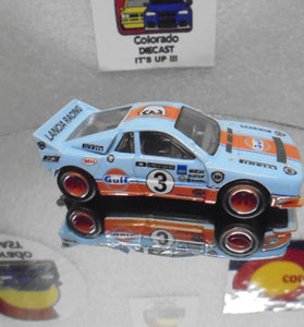 LOOSE HOT WHEELS GULF LANCIA RALLY 037 w/REAL RIDER'S