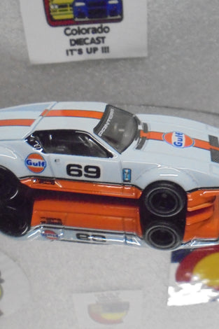 LOOSE HOT WHEELS GULF DE TOMASA PANTERA GRUPPO 4 w/REAL RIDER'S