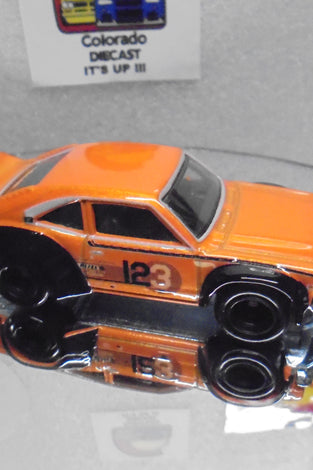 LOOSE HOT WHEELS ORANGE MAZDA RX-3 w/REAL RIDER'S
