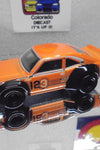 LOOSE HOT WHEELS ORANGE MAZDA RX-3 w/REAL RIDER'S