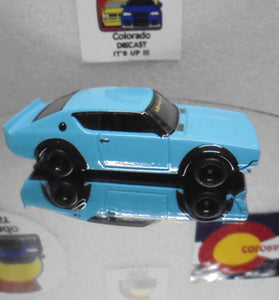 LOOSE HOT WHEELS LIGHT BLUE NISSAN SKYLINE 2000GT-R w/REAL RIDER'S