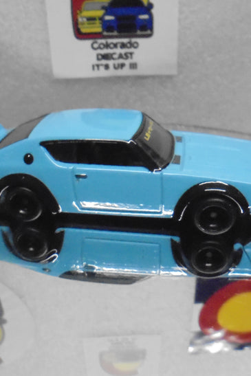 LOOSE HOT WHEELS LIGHT BLUE NISSAN SKYLINE 2000GT-R w/REAL RIDER'S