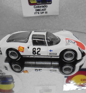 LOOSE HOT WHEELS WHITE'66 PORSCHE 906 CARRERA 6  w/REAL RIDER'S