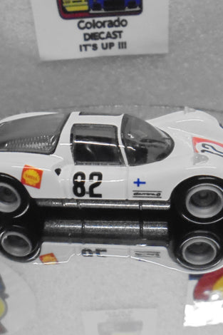 LOOSE HOT WHEELS WHITE'66 PORSCHE 906 CARRERA 6  w/REAL RIDER'S