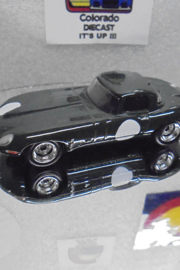 LOOSE HOT WHEELS GREEN JAGUAR LIGHTWEIGHT E TYPE w/REAL RIDER'S