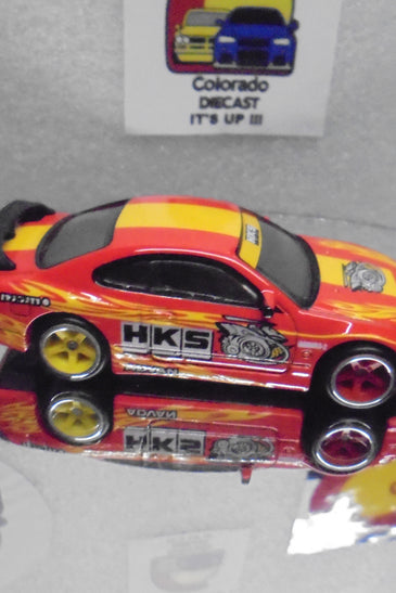 LOOSE HOT WHEELS RED NISSAN SILVIA (S15) w/RR'S