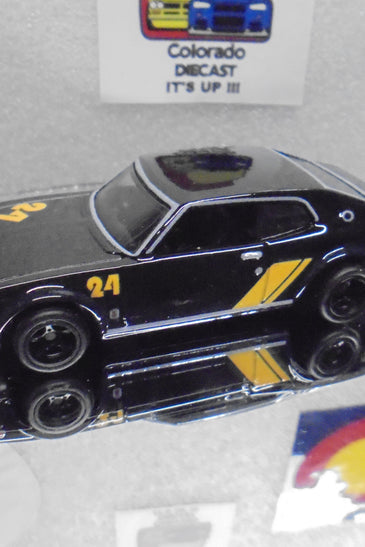 LOOSE HOT WHEELS BLACK NISSAN LAUREL 2000 SGX