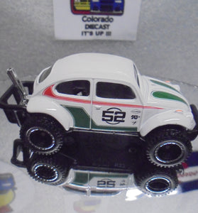 LOOSE HOT WHEELS WHITE VOLKSWAGEN BAJA BUG w/RR'S