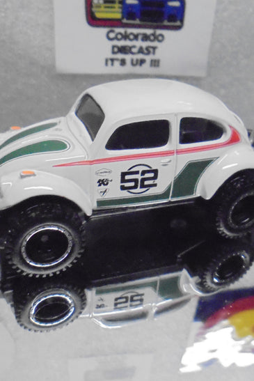 LOOSE HOT WHEELS WHITE VOLKSWAGEN BAJA BUG w/RR'S
