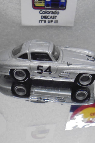 LOOSE HOT WHEELS GREY MERCEDES BENZ 300 SL w/RR'S