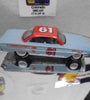 LOOSE HOT WHEELS LIGHT BLUE '61 CHEVY IMPALA w/RR'S