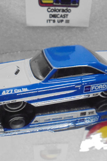 LOOSE HOT WHEELS BLUE CUSTOM '64 GALAXIE w/RR'S