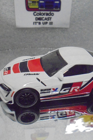 LOOSE HOT WHEELS WHITE 2021 TOYOTA GR SUPRA w/RR'S