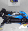 LOOSE HOT WHEELS BLACK/BLUE VOLKSWAGEN I.D. R w/RR'S